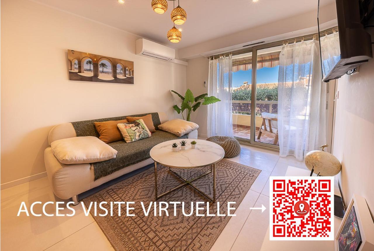 Lumineux, Tout Confort, Wifi & Terrace & Parking Saint-Laurent-du-Var Eksteriør bilde